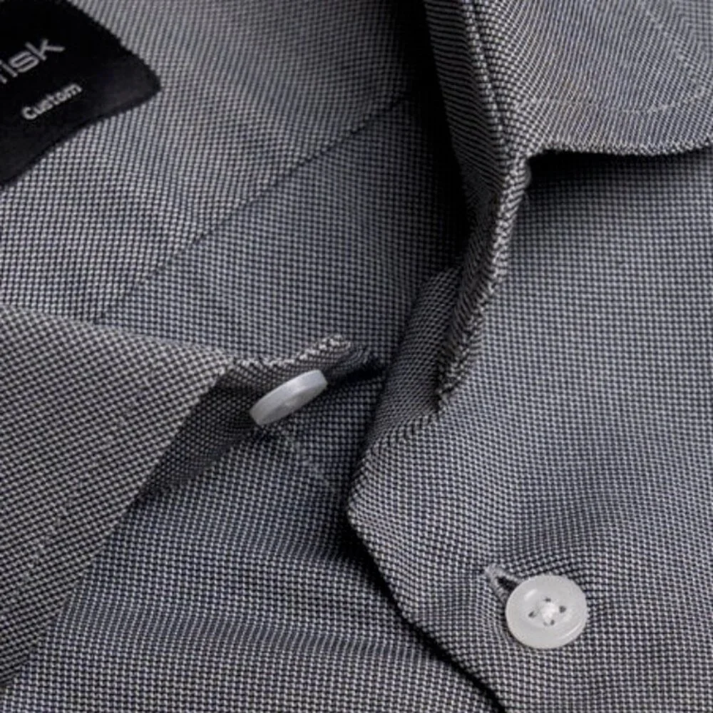 Brisk Charcoal Grey Performance Ultra Stretch Short Sleeve Shirt - Picture 2 of 2